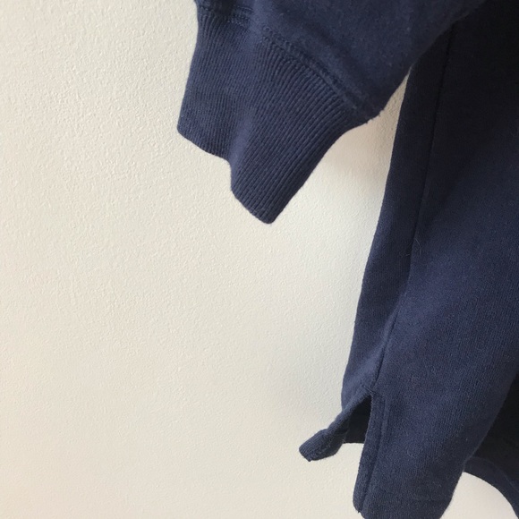 J Crew navy blue Pom Pom sweatshirt - Picture 3 of 7